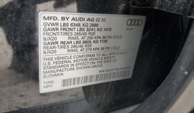 
								2020 AUDI Q7 PREMIUM full									